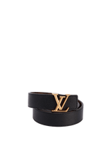LV INITIALES REVERSIBLE BELT 80