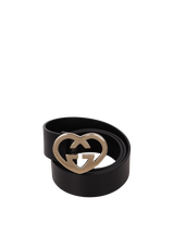 LEATHER HEART BELT