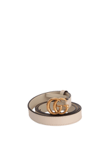 DOUBLE G LOGO THIN BELT 75