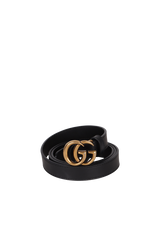 DOUBLE G LOGO THIN BELT 80
