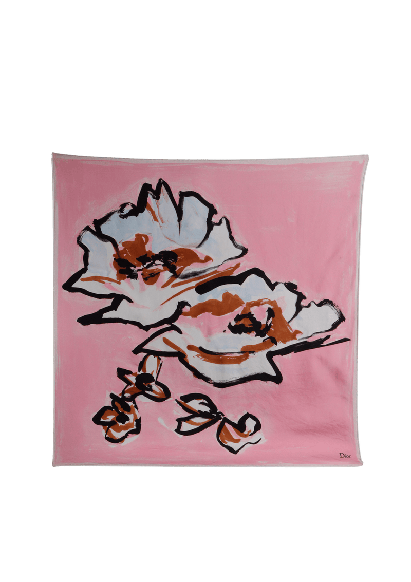 PRINTED SILK SCARF