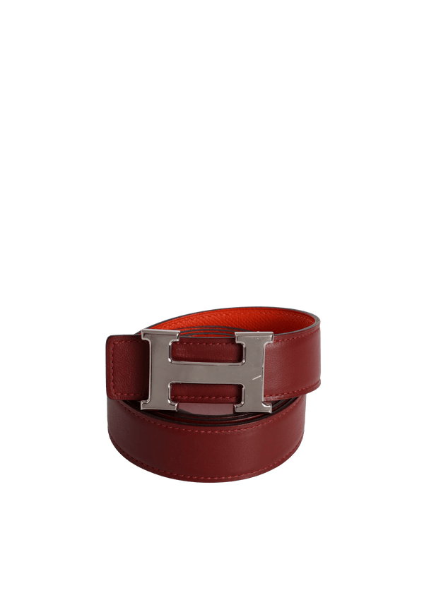 REVERSIBLE H BUCKLE BELT 95