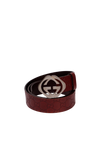 GUCCISSIMA INTERLOCKING G BELT 95
