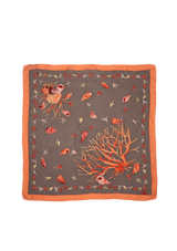 PRINTED SILK SCARF