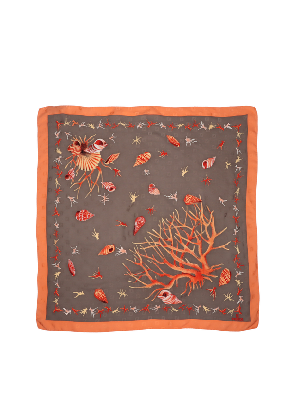 PRINTED SILK SCARF