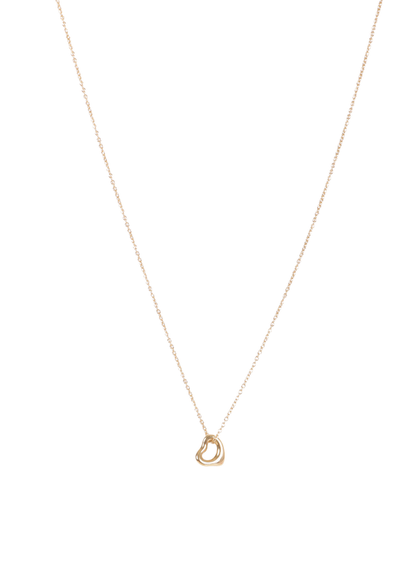 ELSA PERETTI OPEN HEART 18K NECKLACE