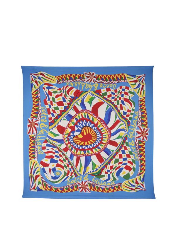 PRINTED SILK SCARF