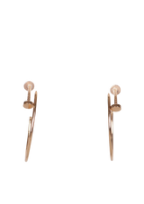 JUSTE UN CLOU HOOP 18K EARRINGS
