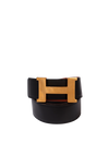 REVERSIBLE H SWIFT BUCKLE BELT 105