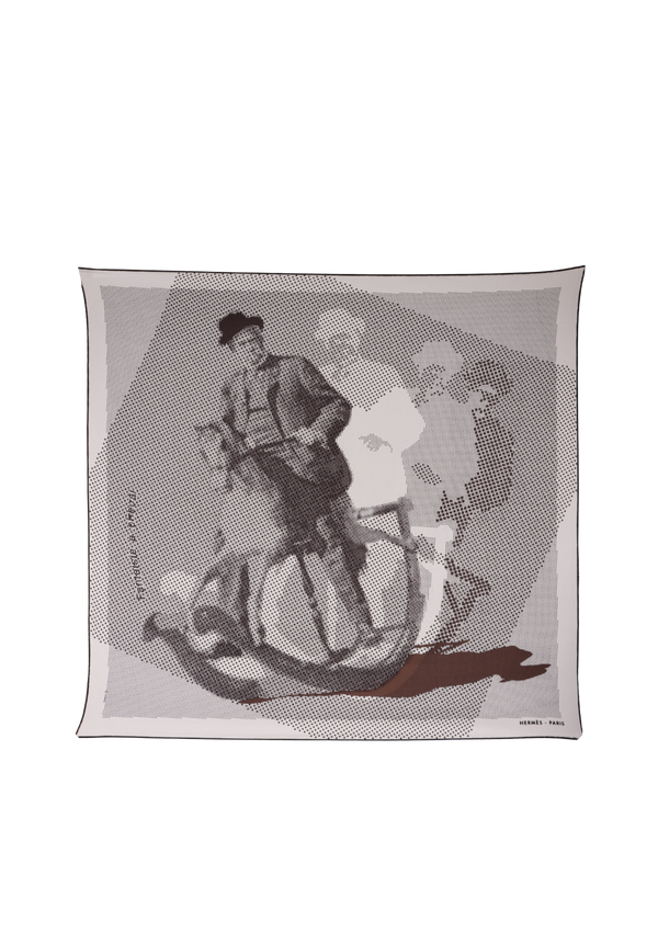 FANTAISIE À CHEVAL SILK SCARF