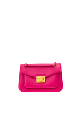 LEATHER BE BAGUETTE FLAP BAG