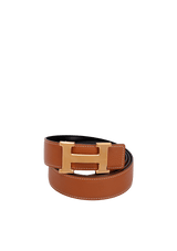 REVERSIBLE H BUCKLE BELT 85