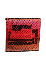 MONOGRAM SILK MONOGRAM RISING CONFIDENTIAL SQUARE SCARF