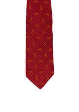 PRINTED SILK TIE