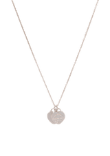 "RETURN TO TIFFANY" DOUBLE HEART TAG NECKLACE