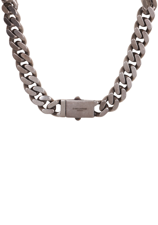 CURB CHAIN COLLAR NECKLACE