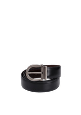 REVERSIBLE LEATHER BELT 85