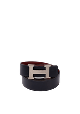 REVERSIBLE H BUCKLE BELT