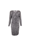 PRINTED DRESS M