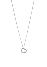 ELSA PERETTI OPEN HEART SILVER NECKLACE