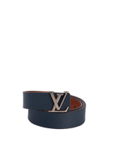 MONOGRAM LV INITIALES REVERSIBLE BELT 90