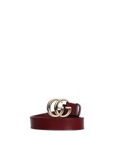 DOUBLE G LOGO BELT 90