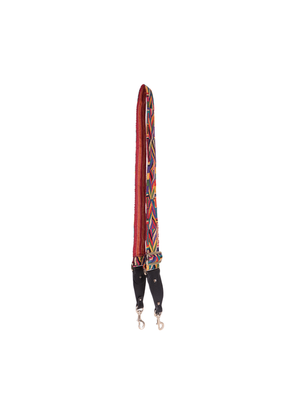 EMBROIDERED SHOULDER STRAP