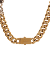 CURB CHAIN COLLAR NECKLACE