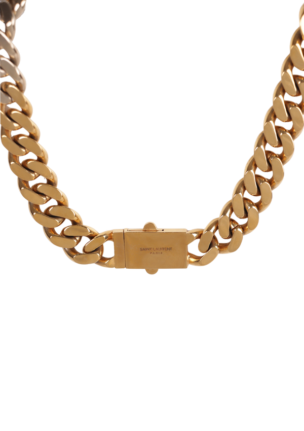 CURB CHAIN COLLAR NECKLACE