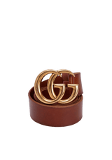 DOUBLE G LOGO BELT 85