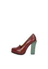 LEATHER PUMPS 35.5