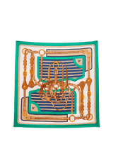 COACHING SILK SCARF
