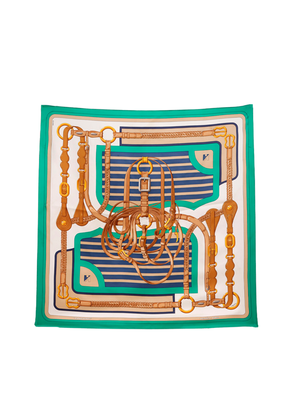 COACHING SILK SCARF
