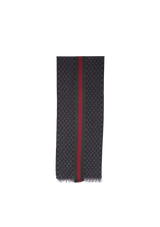 GG JACQUARD WEB SCARF
