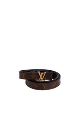 MONOGRAM LV INITIALES REVERSIBLE BELT 85
