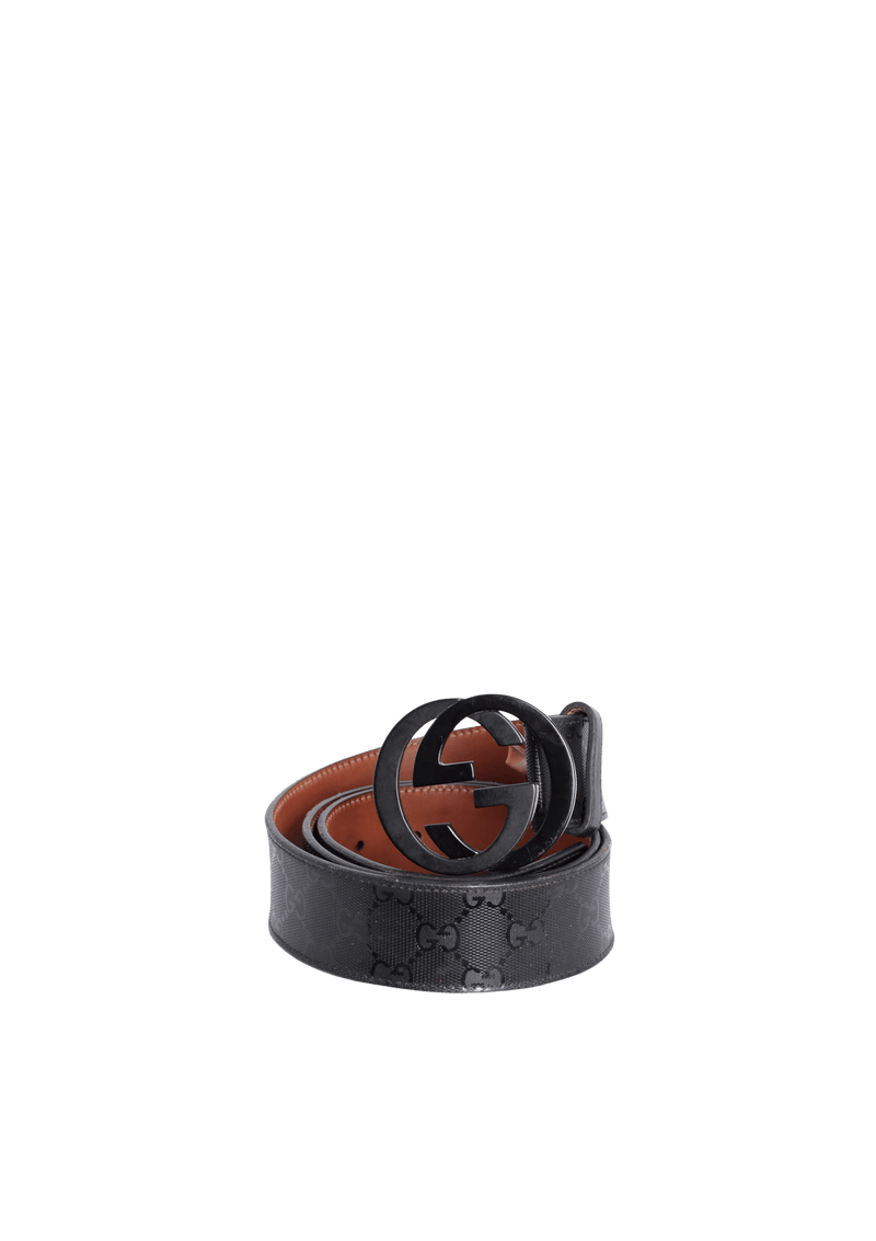 INTERLOCKING G LOGO BELT 95