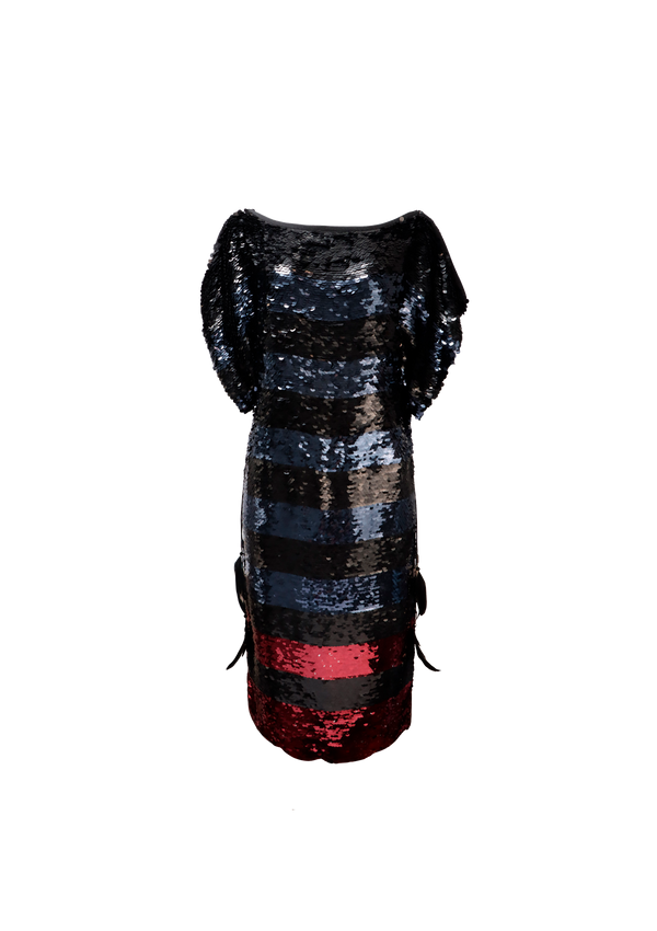 SEQUIN MINI DRESS