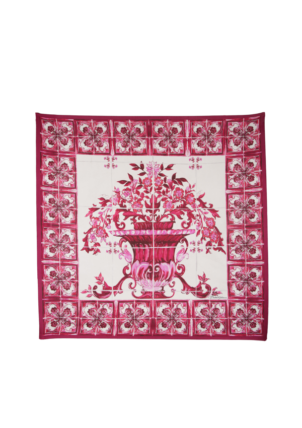 PRINTED SILK SCARF
