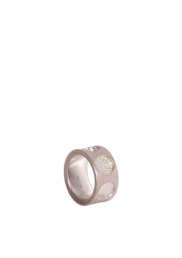 DIAMOND EMPREINTE 18K RING