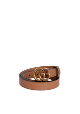 DOUBLE G LOGO THIN BELT