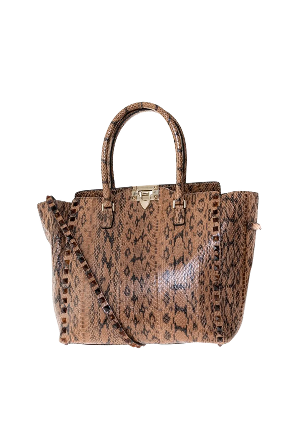 PYTHON ROCKSTUD TOTE
