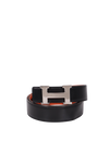 REVERSIBLE H BUCKLE BELT 85