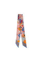 PRINTED SILK BANDEAU