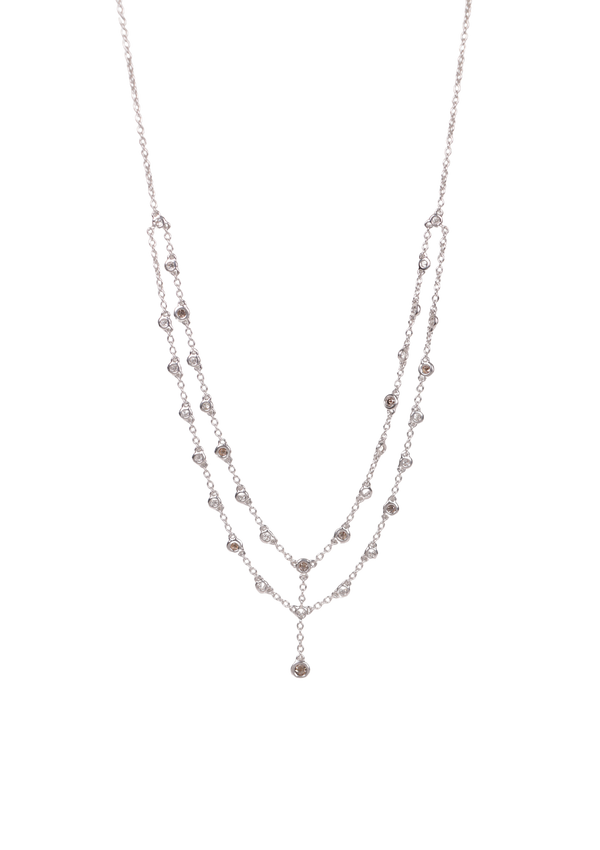 DIAMOND PENDANT 18K NECKLACE