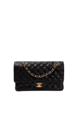 MEDIUM CLASSIC DOUBLE FLAP CAVIAR