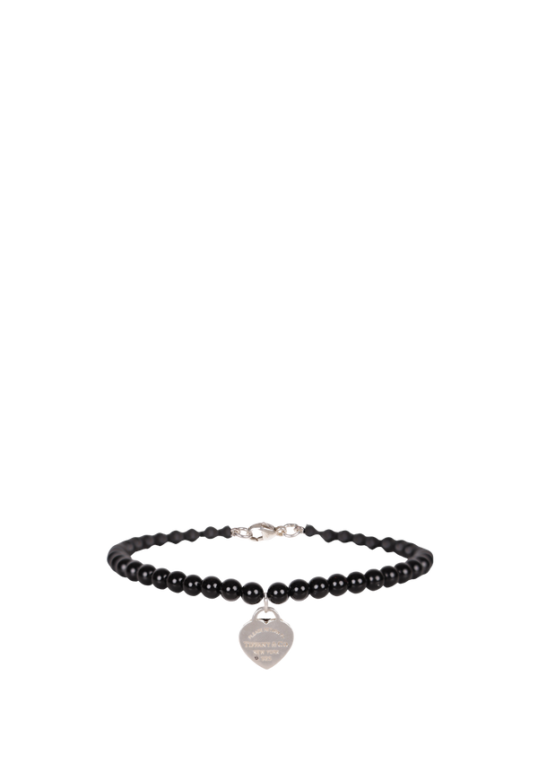 RETURN TO TIFFANY ÔNIX BEAD BRACELET L