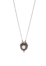 FAUX PEARL CHAIN NECKLACE