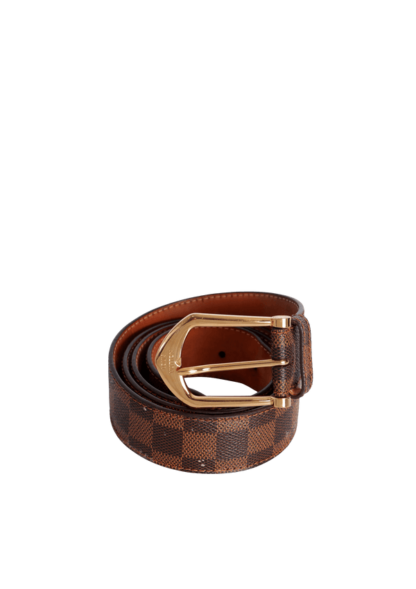 DAMIER ÉBÈNE ELLIPSE BELT