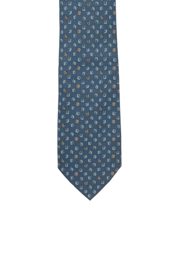 PRINTED SILK TIE