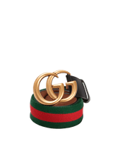 DOUBLE G LOGO WEB BELT 80